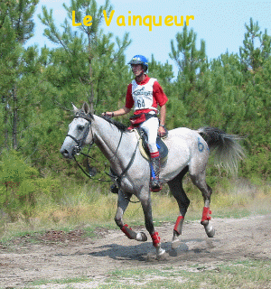 Animation Gif le podium des 126kms de Lacanau