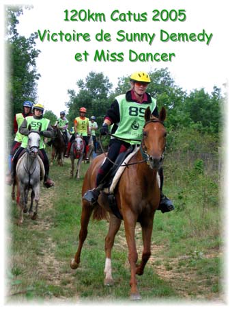 CEI** CAtus 2005, Victoire de Sunny Demedy et Miss Dancet